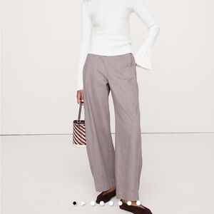 NWT banana, republic, high-rise barrel, utility pant